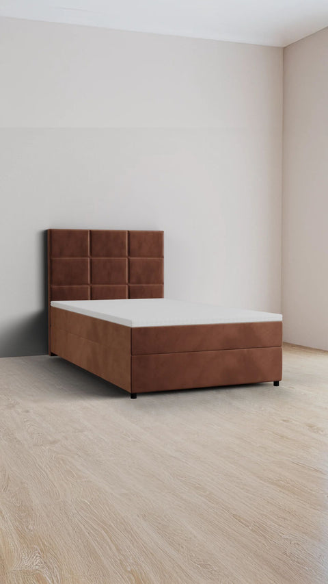 Blush enkelt boxmadrasseng 90x200 cm